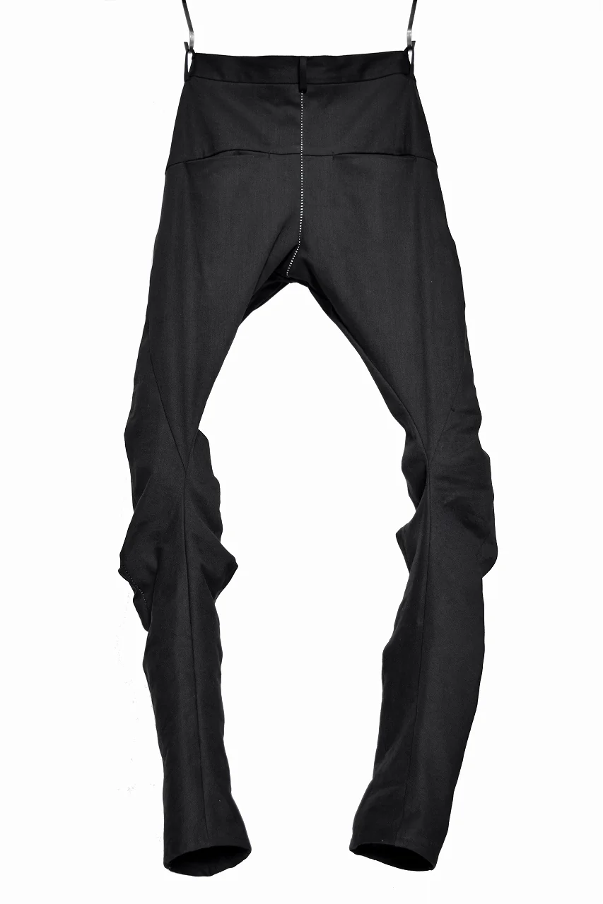 N/07 SPYRALPANT SLIM 13oz SPANDENIME * OVERLOCKED (BLACK) - Image 2