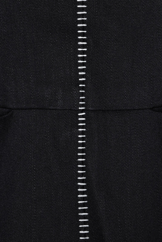 N/07 SPYRALPANT SLIM 13oz / SPANDEX-DENIM * OVERLOCKED (BLACK) - Image 9