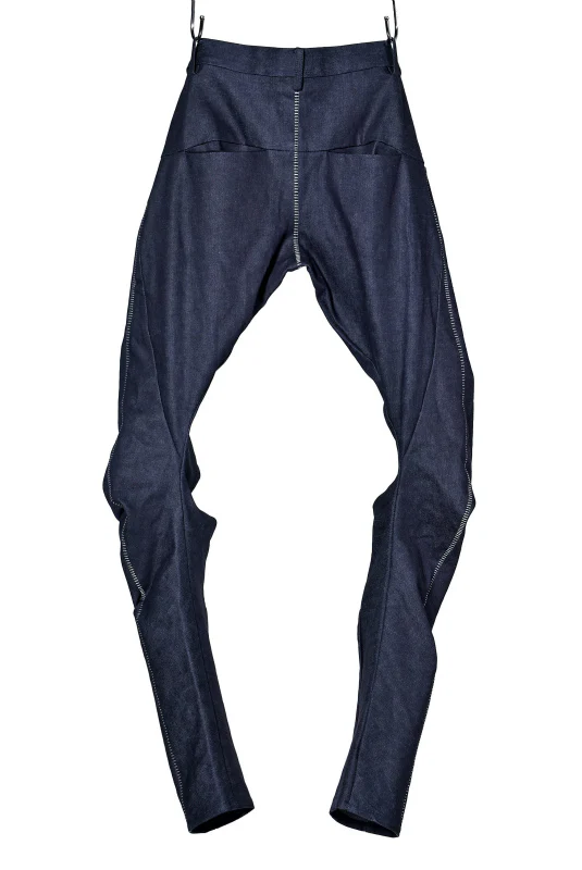 N/07 SPYRALPANT SLIM 13oz / SPANDEX-DENIM * OVERLOCKED (INDIGO) - Image 3
