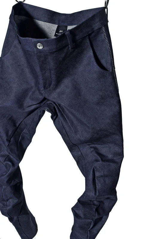 N/07 SPYRALPANT SLIM 13oz / SPANDEX-DENIM * OVERLOCKED (INDIGO) - Image 5