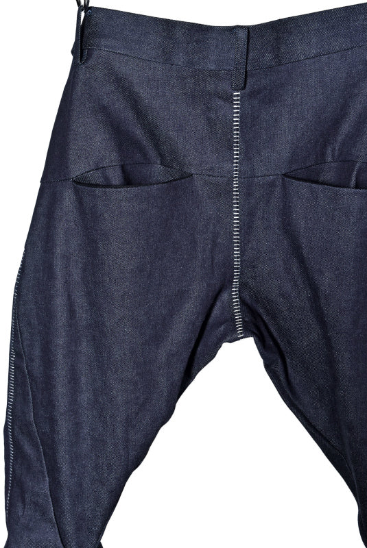 N/07 SPYRALPANT SLIM 13oz / SPANDEX-DENIM * OVERLOCKED (INDIGO) - Image 8