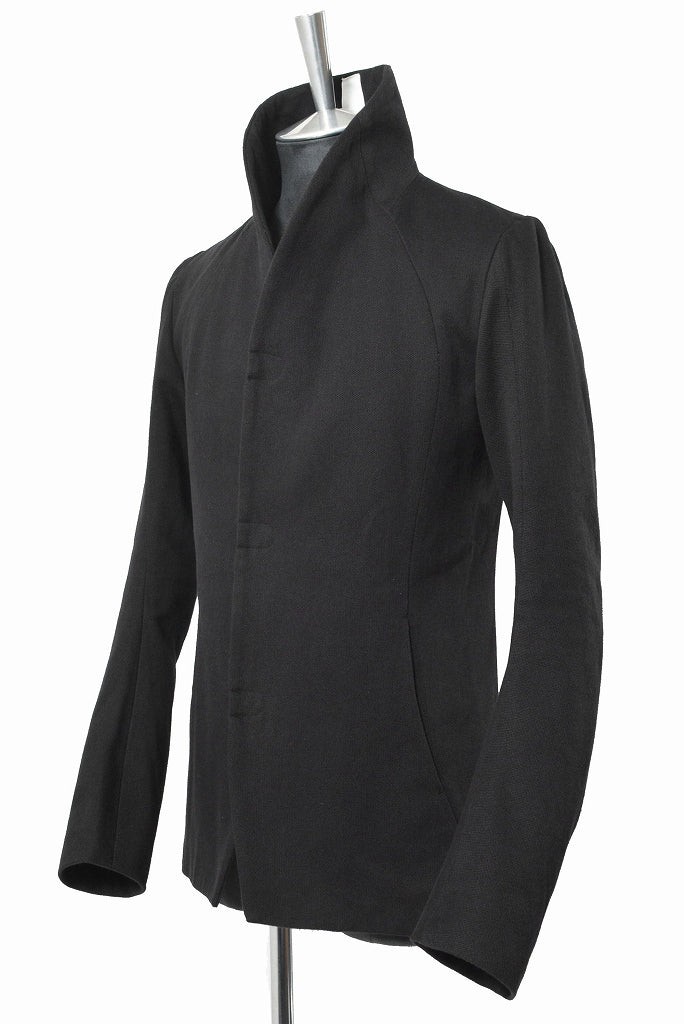 N/07 "tres dimensiva" [cotton/twill | collar aristocracy jacket] (BLACK) - Image 4