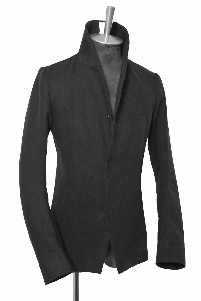 N/07 "tres dimensiva" [cotton/twill | collar aristocracy jacket] (BLACK) - Image 6