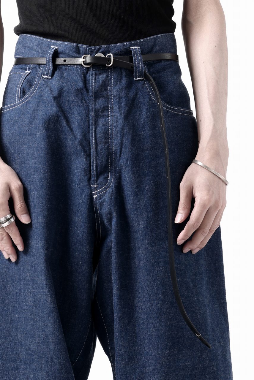 N/07 WIDE-TAPARED JEANS / 7.3oz CHAMBRAY DENIM (INDIGO ONE WASHED) - Image 40