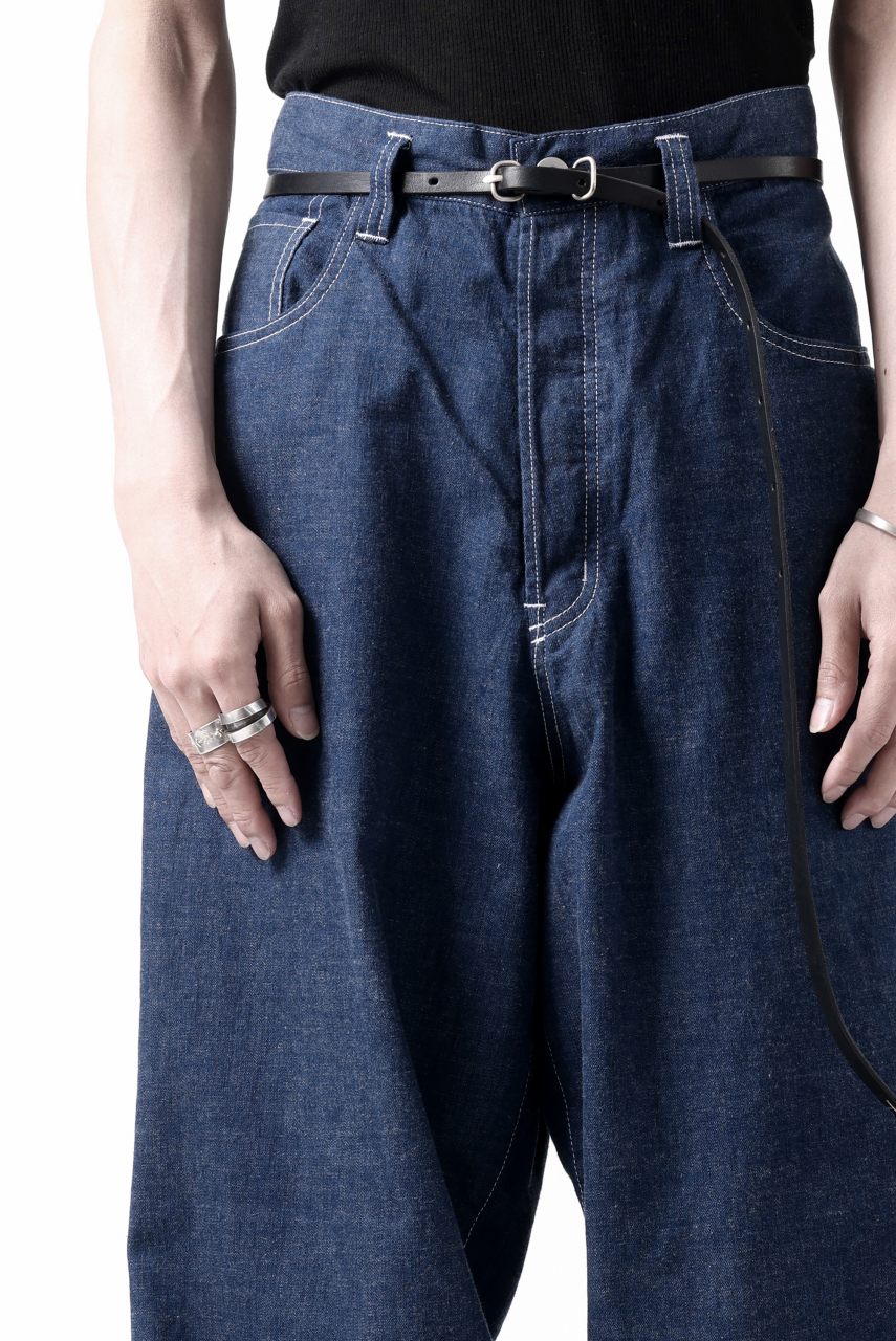 N/07 WIDE-TAPARED JEANS / 7.3oz CHAMBRAY DENIM (INDIGO ONE WASHED) - Image 42