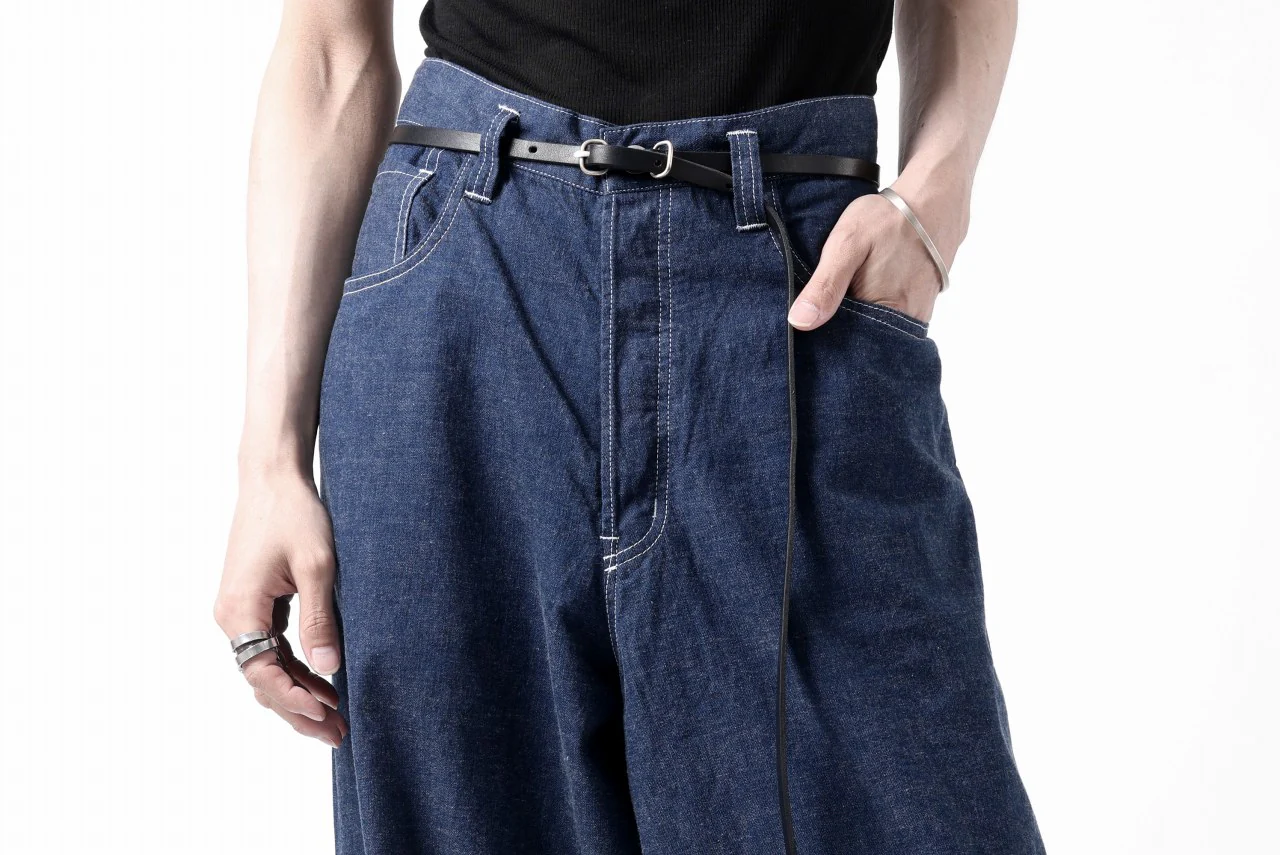 N/07 WIDE-TAPARED JEANS / 7.3oz CHAMBRAY DENIM (INDIGO ONE WASHED) - Image 52