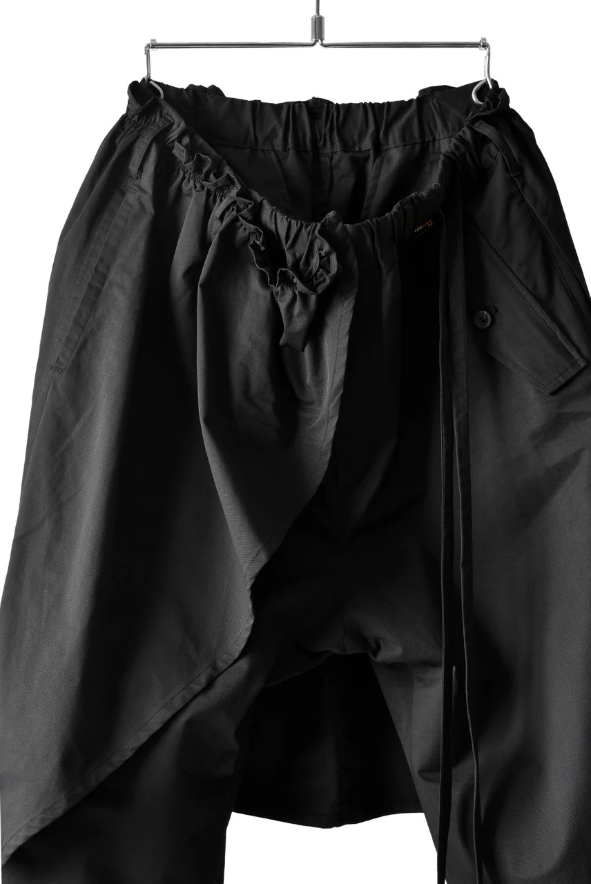 N/07 Wrap Field Trousers / CORDURA® Dobby (BLACK) - Image 6