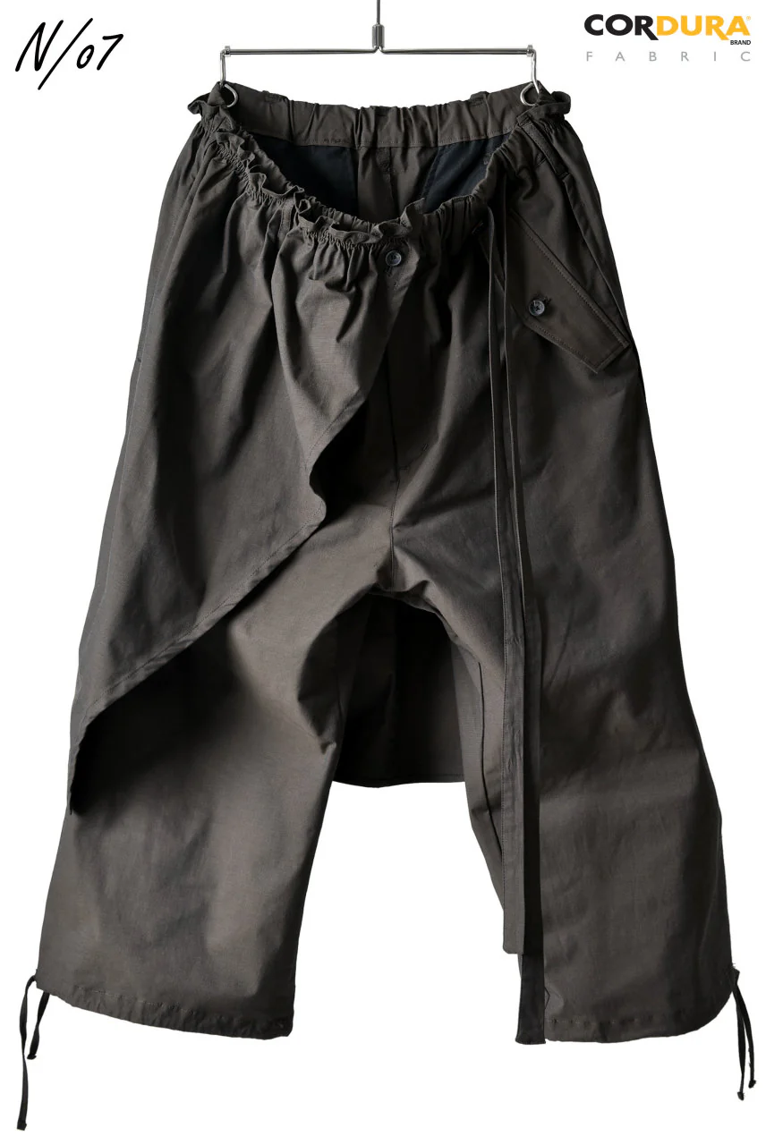 N/07 Wrap Field Trousers / CORDURA® Dobby (DARK BROWN)