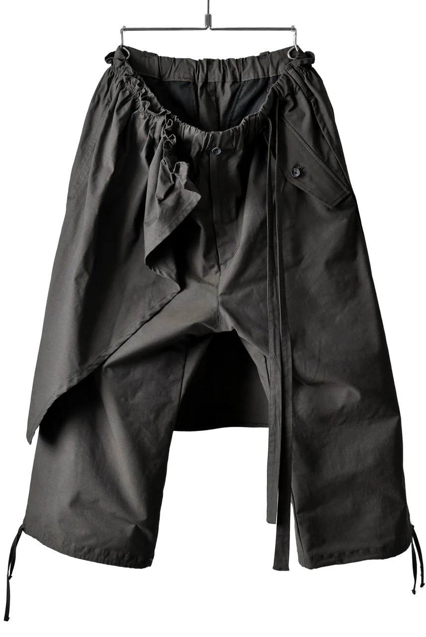 N/07 Wrap Field Trousers / CORDURA® Dobby (DARK BROWN) - Image 2