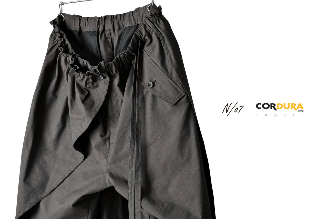 N/07 Wrap Field Trousers / CORDURA® Dobby (DARK BROWN) - Image 29