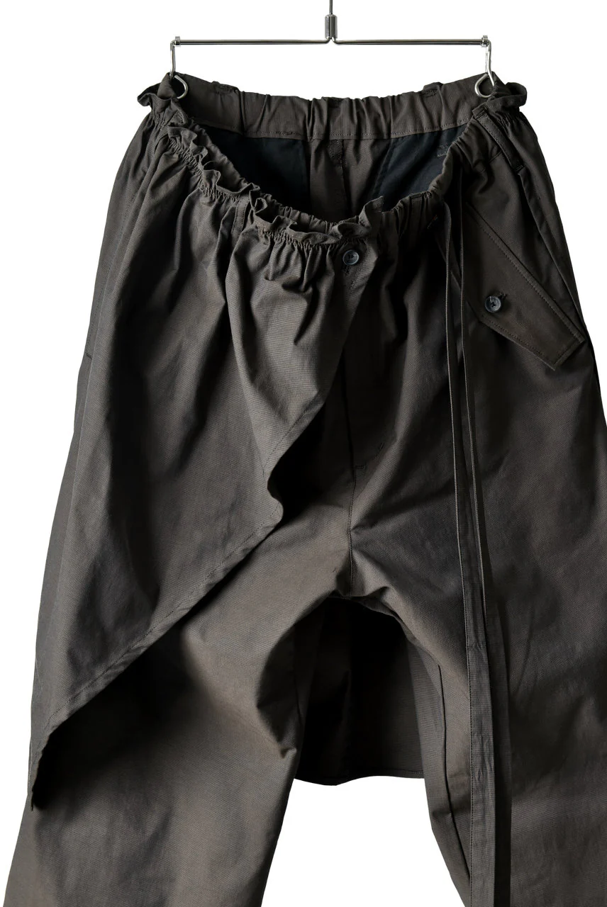 N/07 Wrap Field Trousers / CORDURA® Dobby (DARK BROWN) - Image 6