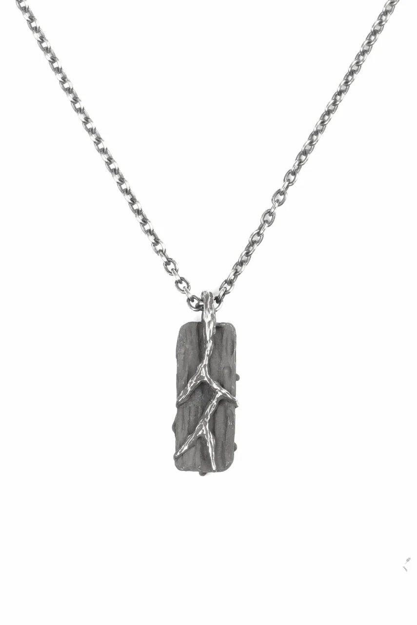 Node by KUDO SHUJI P-69 EIKO SMALL - STERLING SILVER NECKLACE WITH ORIGINAL CLASP (50cm)