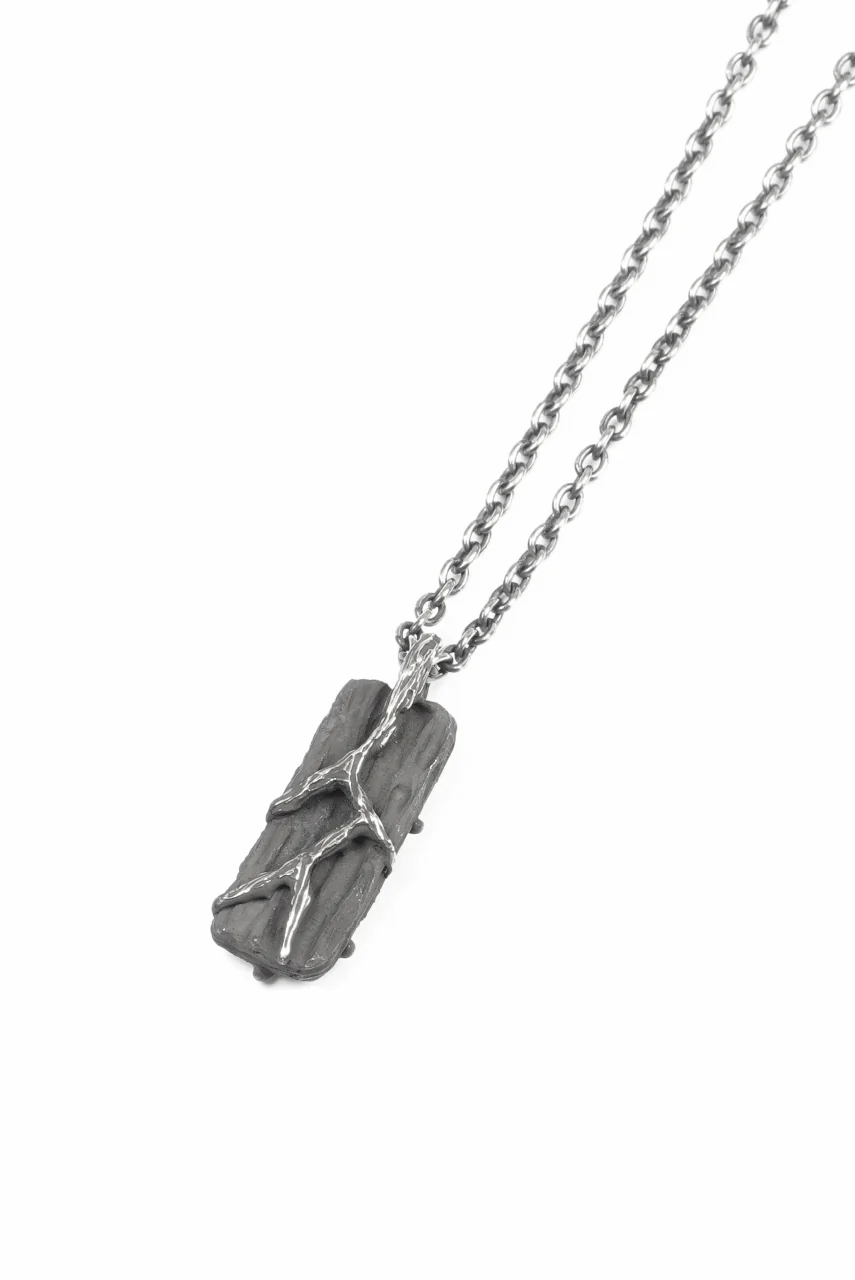 Node by KUDO SHUJI P-69 EIKO SMALL - STERLING SILVER NECKLACE WITH ORIGINAL CLASP (50cm) - Image 7