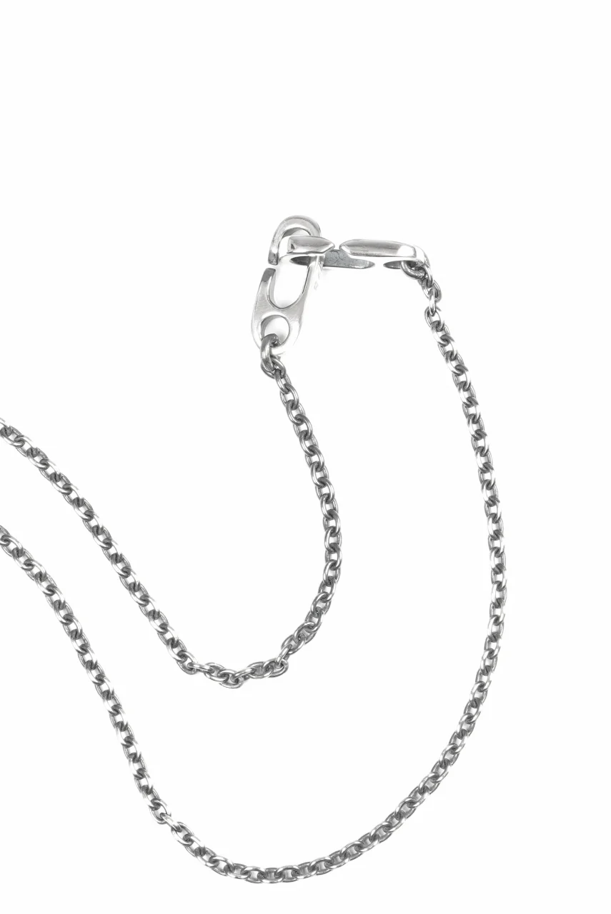 Node by KUDO SHUJI P-69 EIKO SMALL - STERLING SILVER NECKLACE WITH ORIGINAL CLASP (50cm) - Image 8