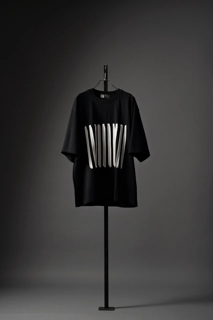 OBLADI BARCODE T SHIRT IN BLACK (BLACK) - Image 10