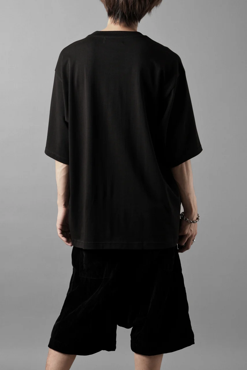 OBLADI BARCODE T SHIRT IN BLACK (BLACK) - Image 3