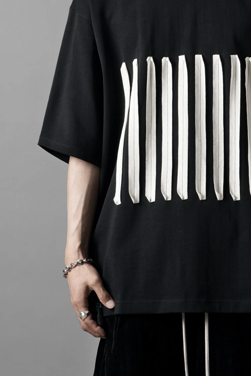 OBLADI BARCODE T SHIRT IN BLACK (BLACK) - Image 8