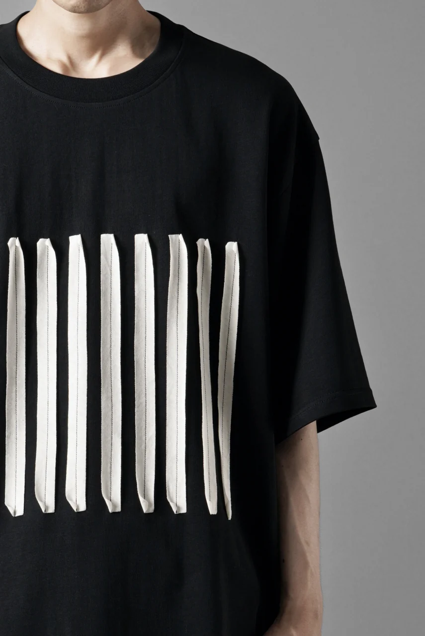 OBLADI BARCODE T SHIRT IN BLACK (BLACK) - Image 9