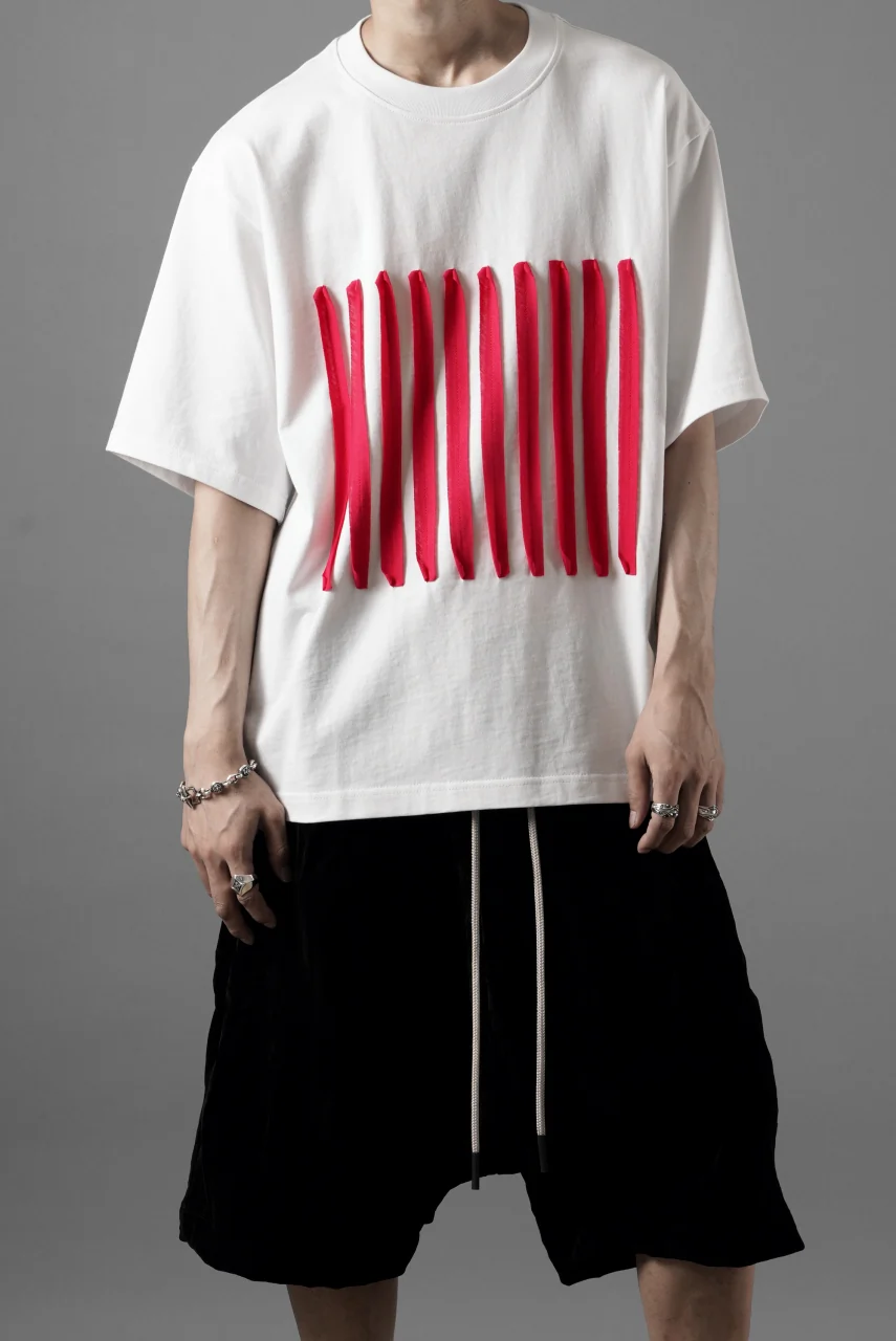 OBLADI BARCODE T SHIRT IN WHITE (WHITE) - Image 4