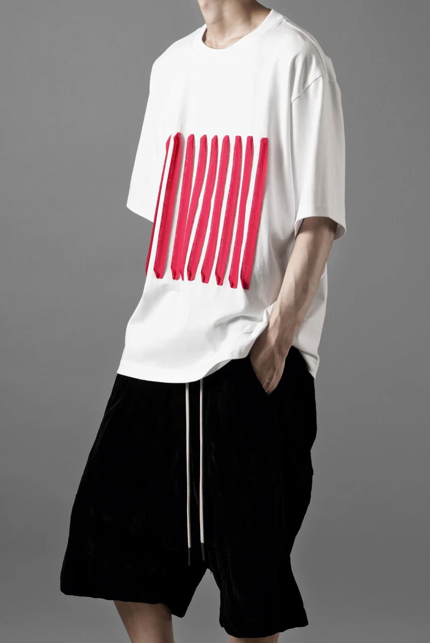 OBLADI BARCODE T SHIRT IN WHITE (WHITE) - Image 5