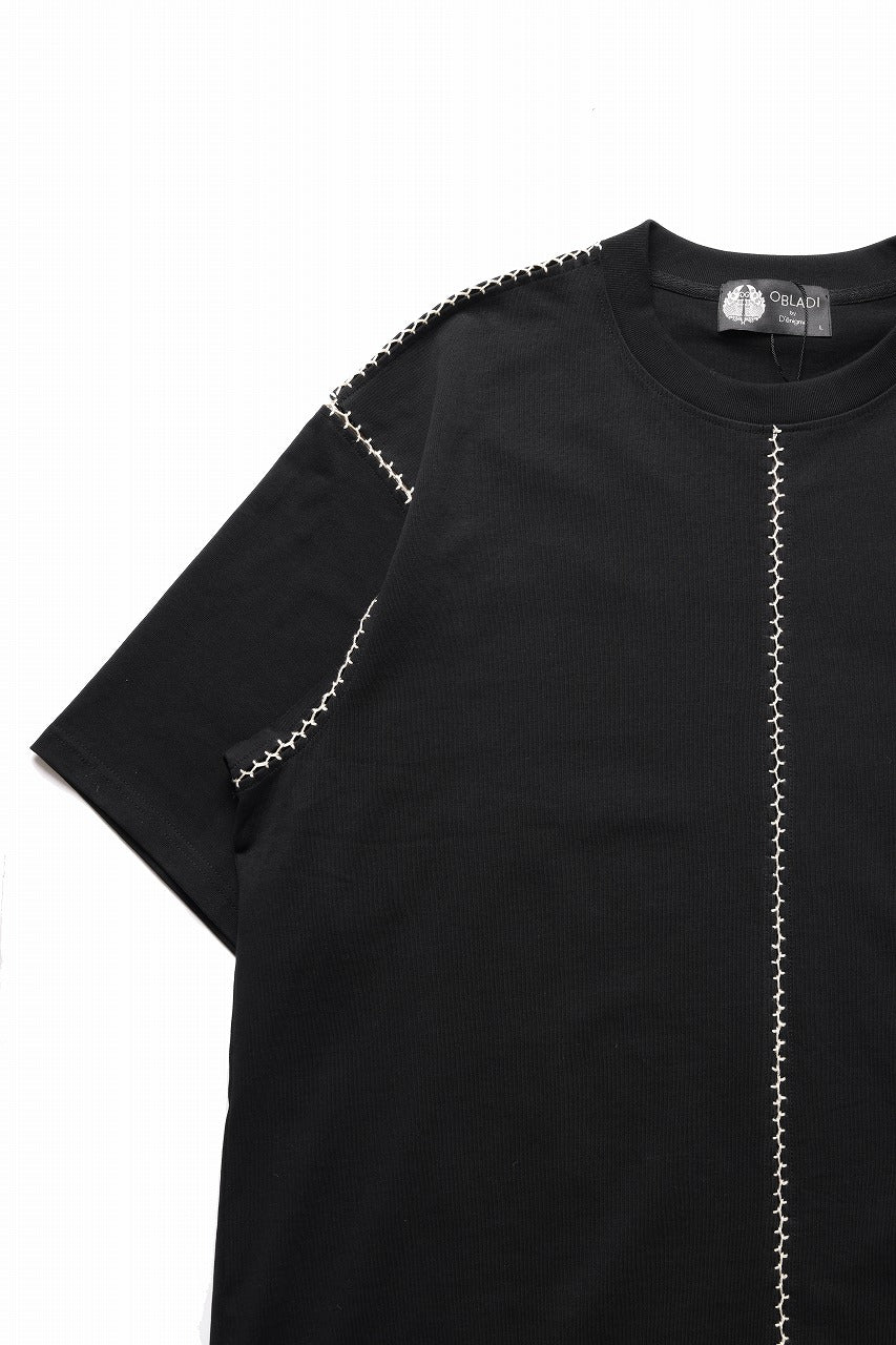 OBLADI JINBEI T SHIRT (BLACK) - Image 4