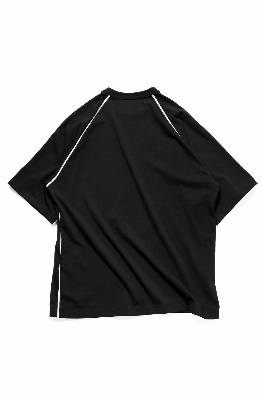 OBLADI REVERSIBLE HALF SLEEVE T SHIRT (BLACK) - Image 4