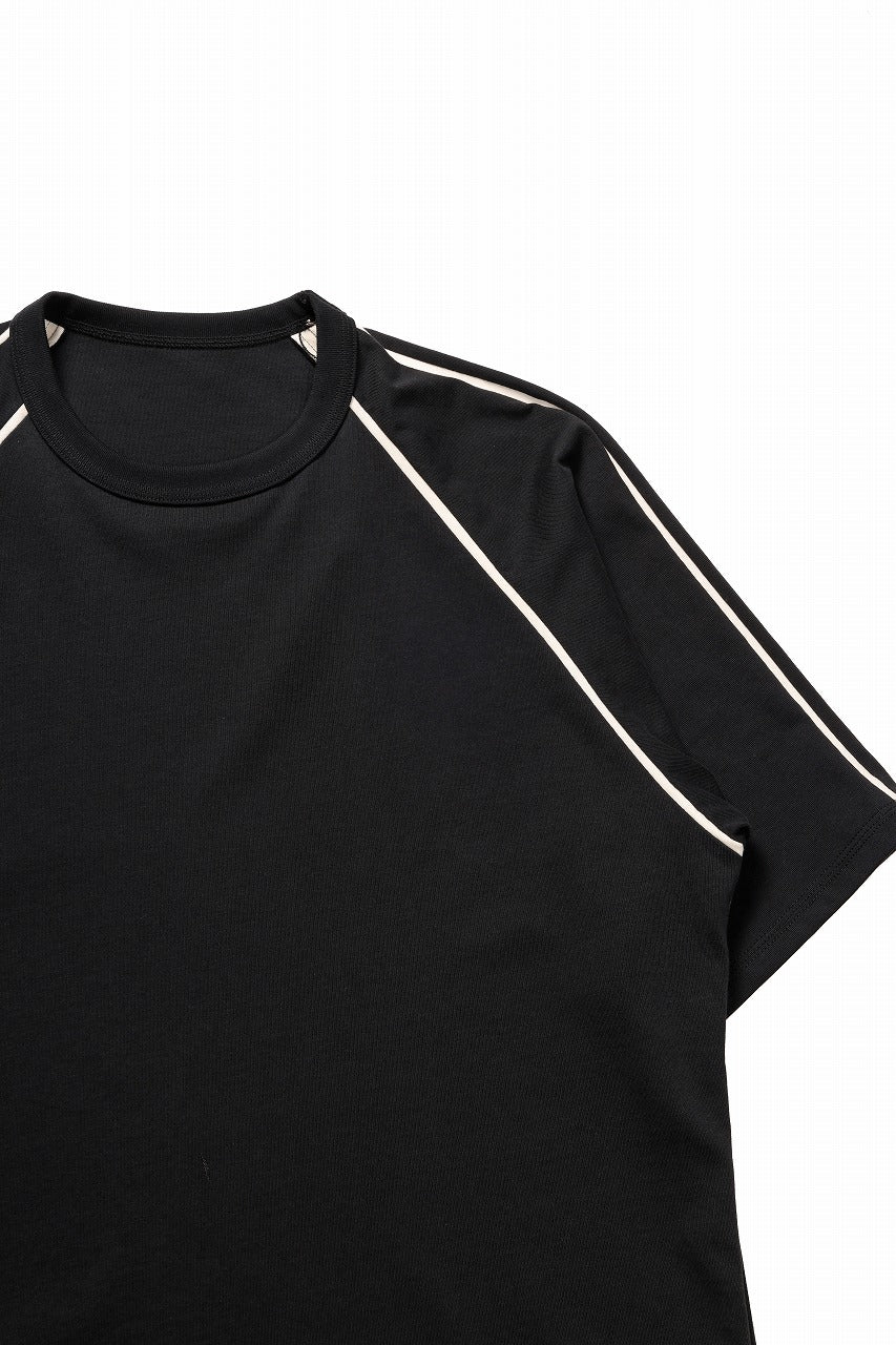 OBLADI REVERSIBLE HALF SLEEVE T SHIRT (BLACK) - Image 5