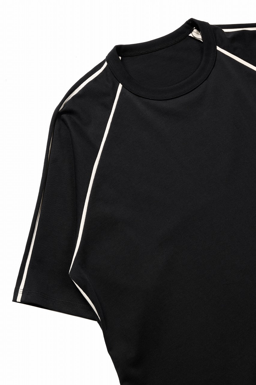 OBLADI REVERSIBLE HALF SLEEVE T SHIRT (BLACK) - Image 7