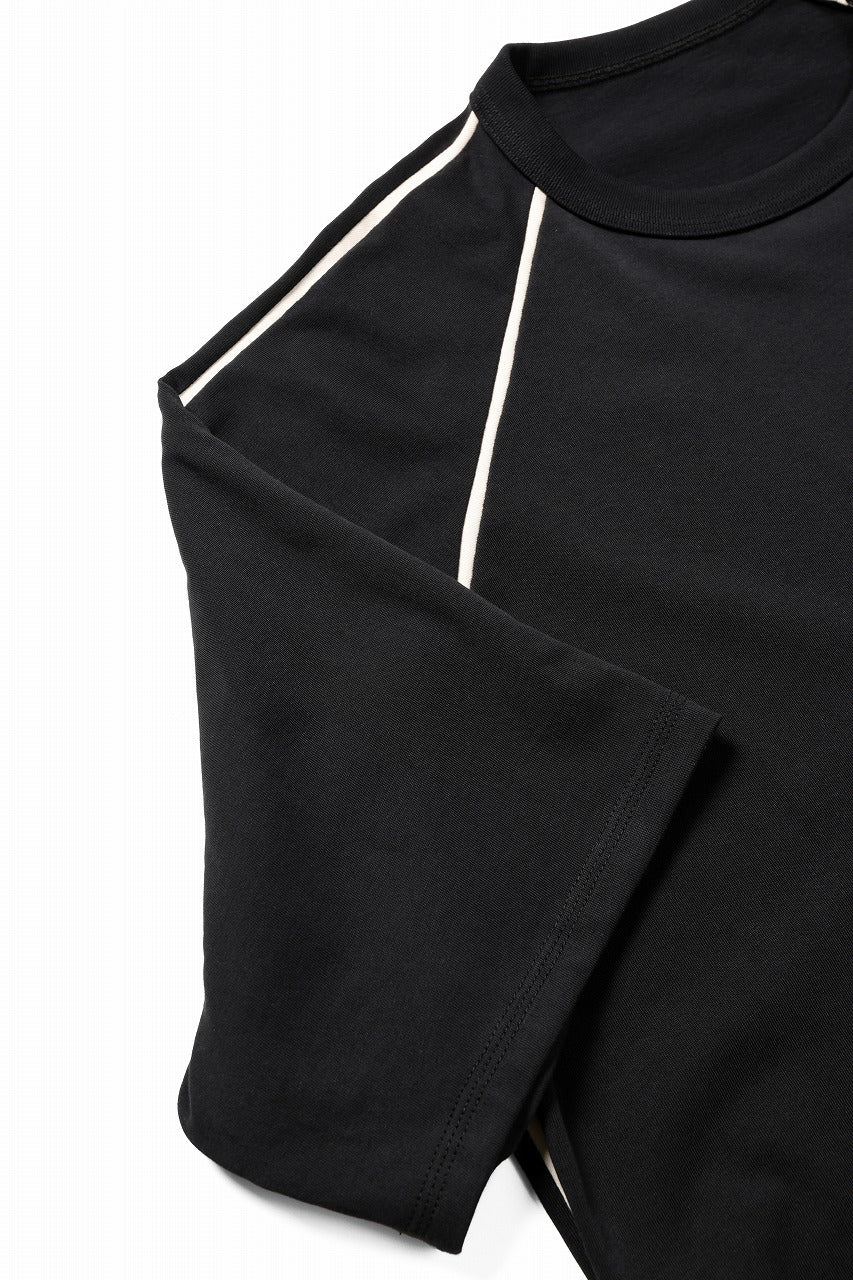 OBLADI REVERSIBLE HALF SLEEVE T SHIRT (BLACK) - Image 8