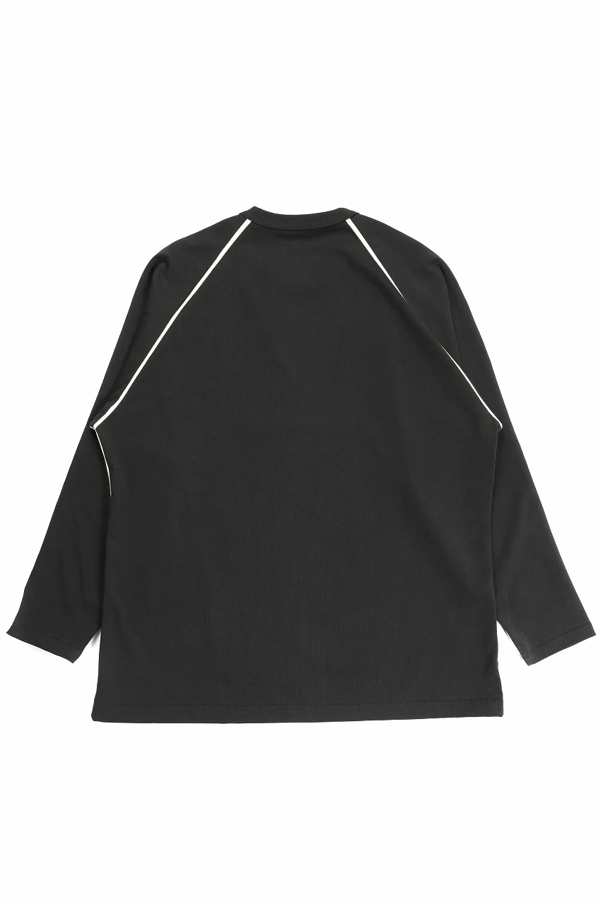 OBLADI REVERSIBLE LONG SLEEVE T SHIRT (BLACK) - Image 3