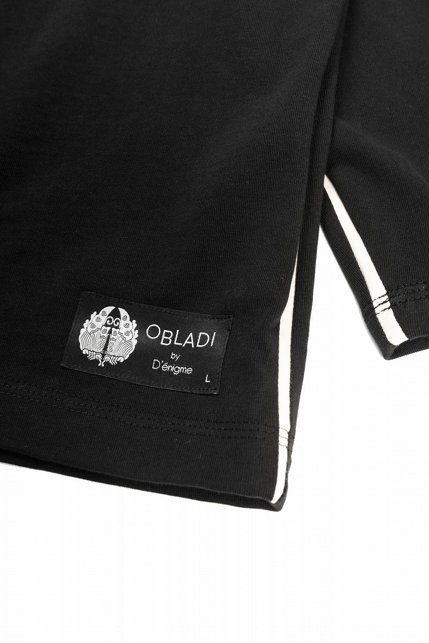 OBLADI REVERSIBLE LONG SLEEVE T SHIRT (BLACK) - Image 6