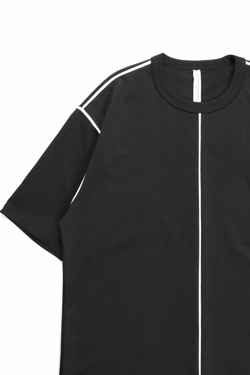 OBLADI REVERSIBLE SHORT SLEEVE T SHIRT (BLACK) - Image 13
