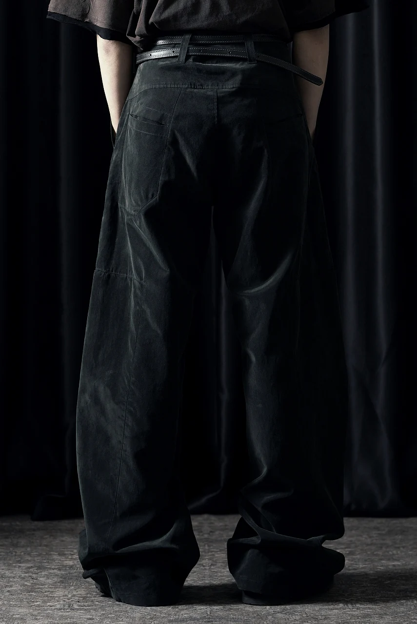 OPPOSE DUALITY 8POCKET PANEL CXC WIDE TROUSERS (BLACK) - Image 10