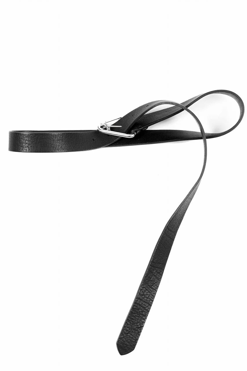 OPPOSE DUALITY CARABINER BELT / COW HIDE LEATHER (BLACK) - Image 11