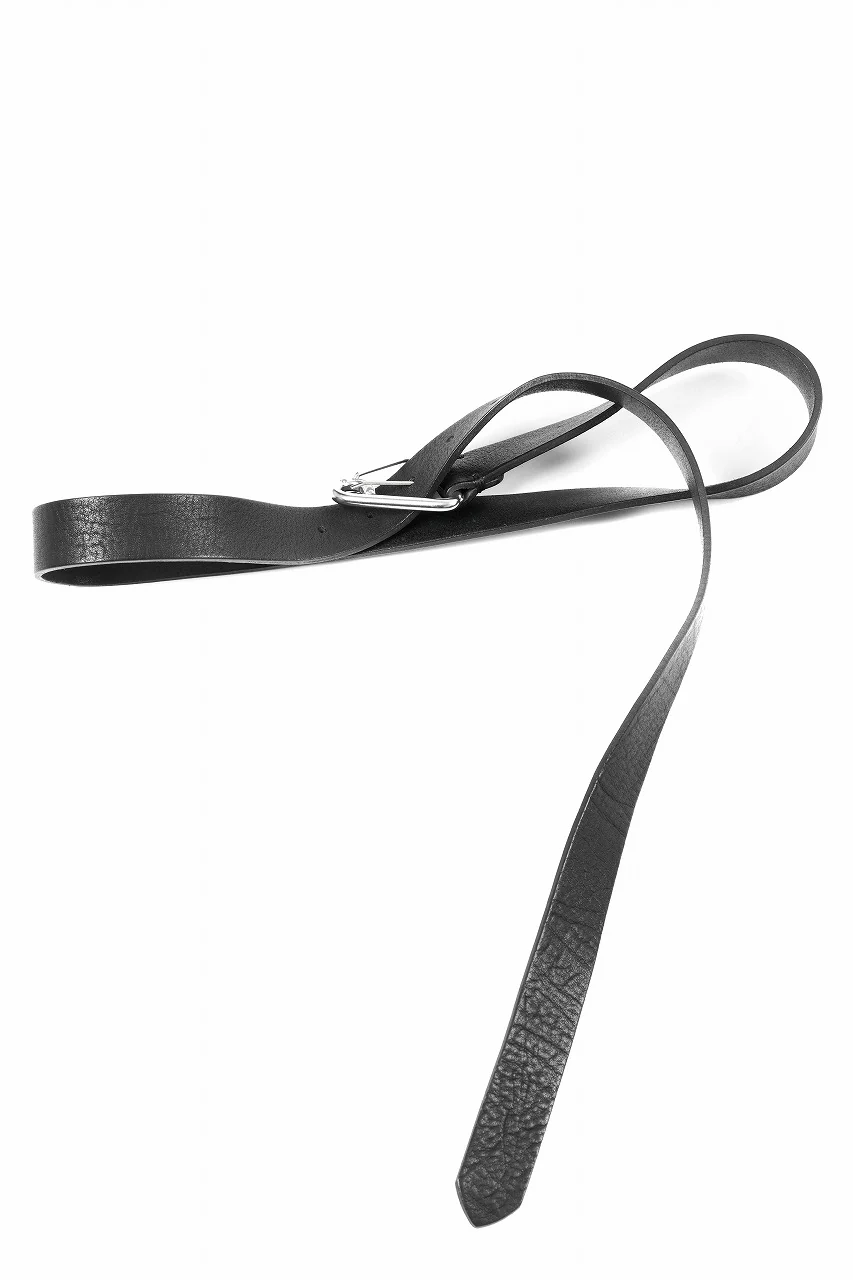 OPPOSE DUALITY CARABINER BELT / COW HIDE LEATHER (BLACK) - Image 12