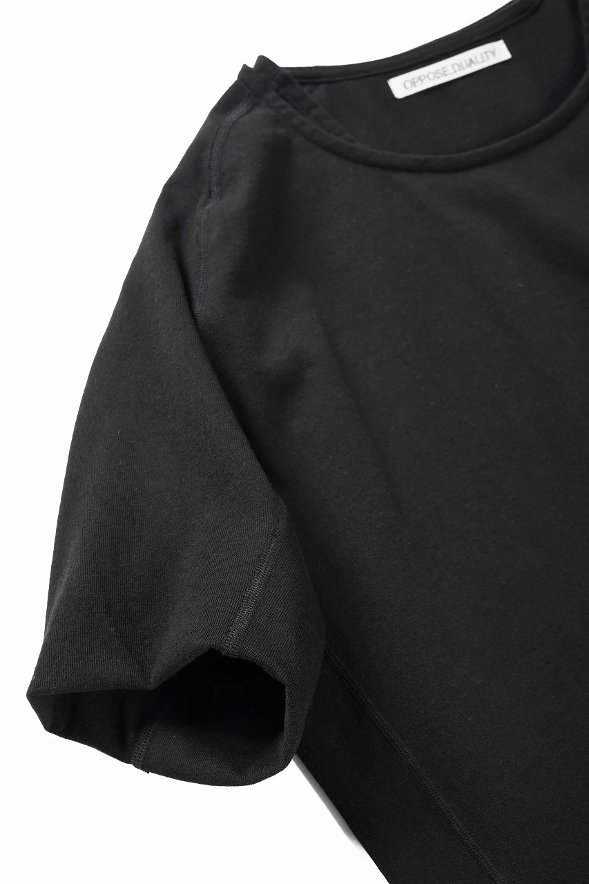 OPPOSE DUALITY DOUBLE HALF SLEEVE T-SHIRT (BLACK) - Image 11