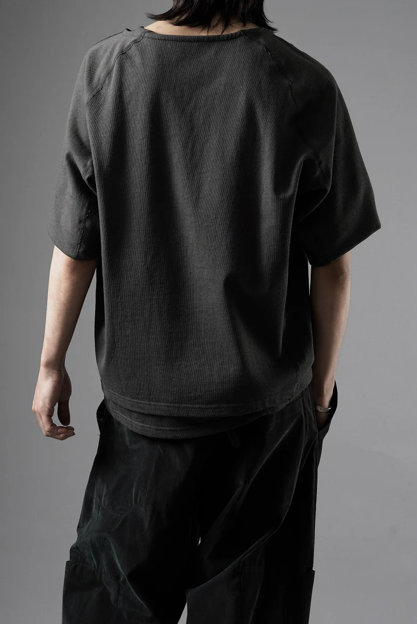 OPPOSE DUALITY DOUBLE HALF SLEEVE T-SHIRT (GRAY) - Image 12