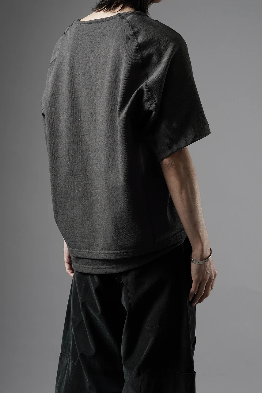 OPPOSE DUALITY DOUBLE HALF SLEEVE T-SHIRT (GRAY) - Image 13