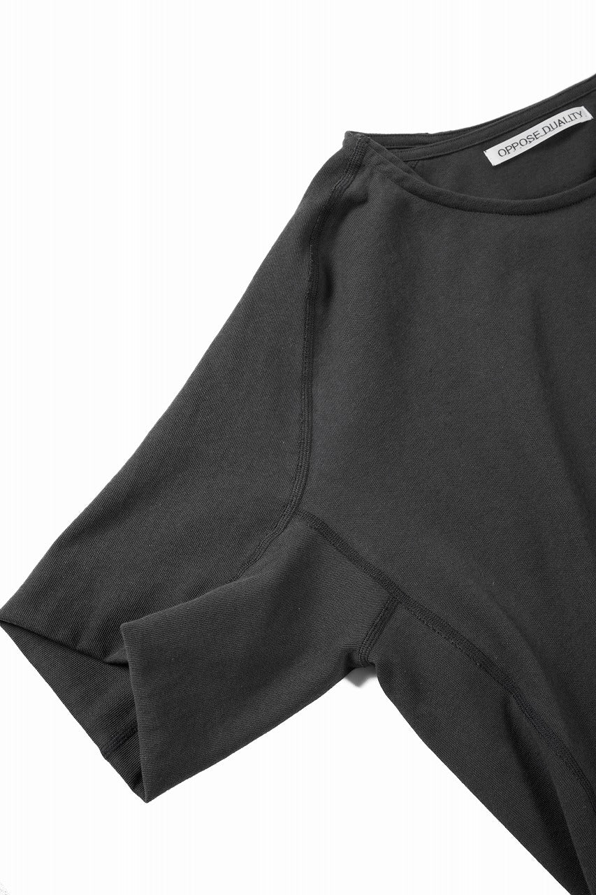 OPPOSE DUALITY DOUBLE HALF SLEEVE T-SHIRT (GRAY) - Image 5
