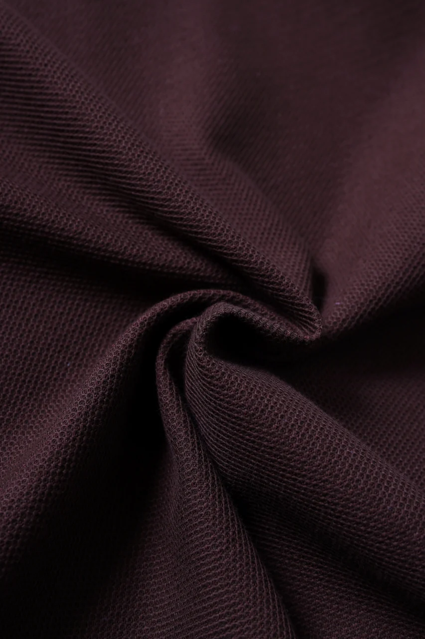 OPPOSE DUALITY ERGONOMIC LS T-SHIRTS / COOLMAX DRY JERSEY (BURGUNDY) - Image 10