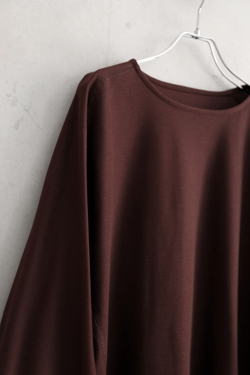 OPPOSE DUALITY ERGONOMIC LS T-SHIRTS / COOLMAX DRY JERSEY (BURGUNDY) - Image 12