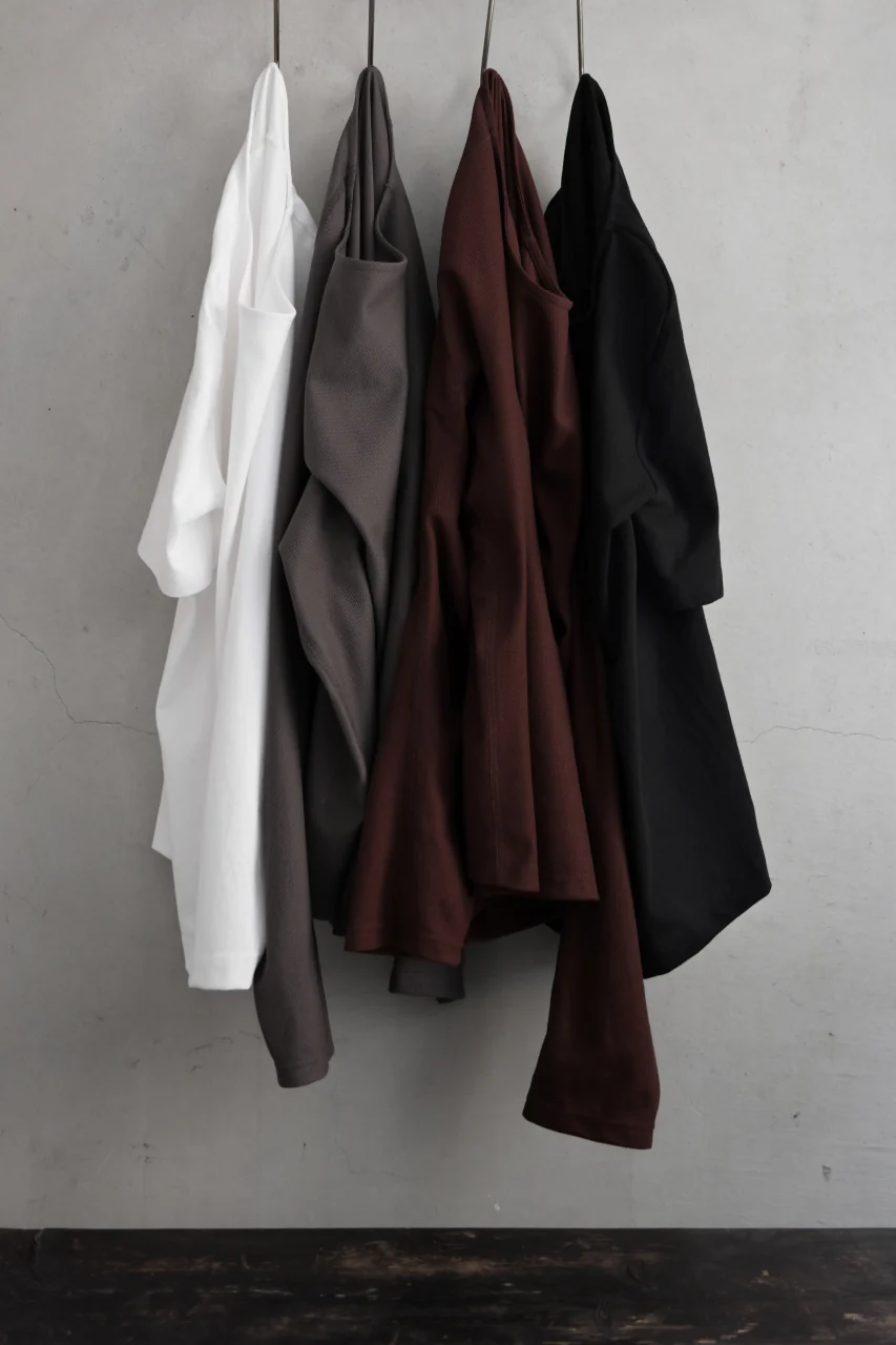 OPPOSE DUALITY ERGONOMIC LS T-SHIRTS / COOLMAX DRY JERSEY (BURGUNDY) - Image 16