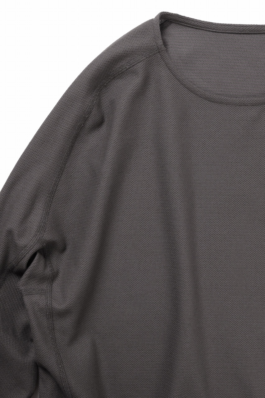 OPPOSE DUALITY ERGONOMIC LS T-SHIRTS / COOLMAX DRY JERSEY (GRAY) - Image 4