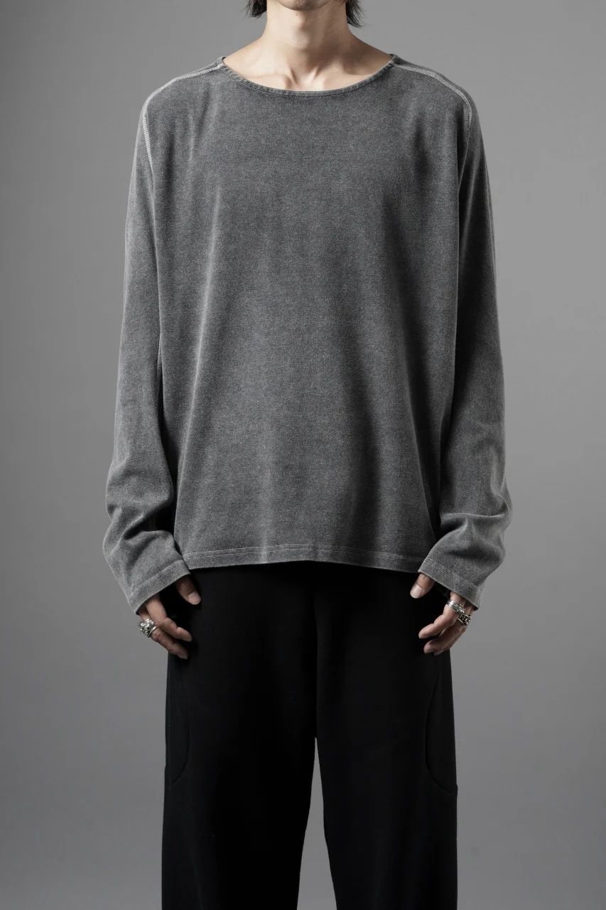 OPPOSE DUALITY ERGONOMIC LS T-SHIRTS / DYED cordura MIXED COTTON (GRAY) - Image 11