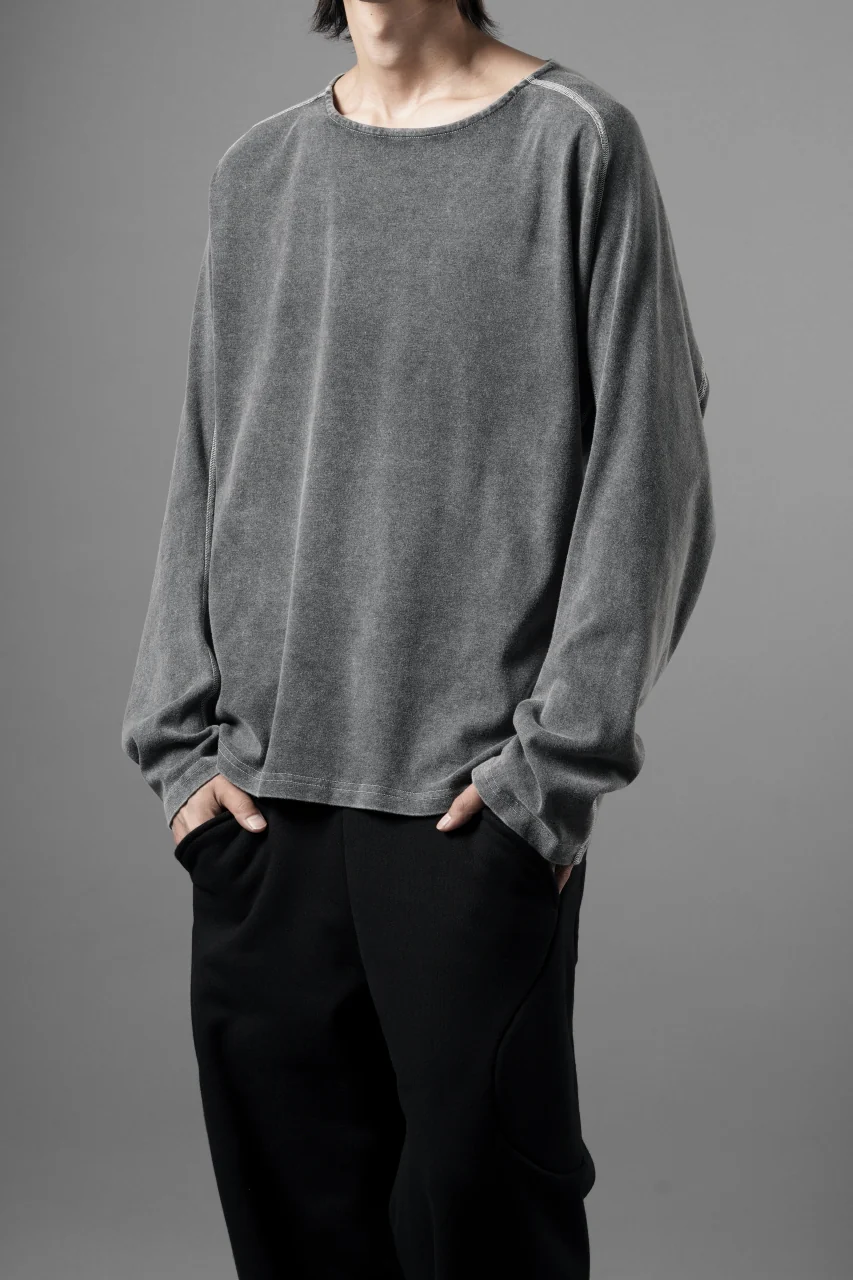 OPPOSE DUALITY ERGONOMIC LS T-SHIRTS / DYED cordura MIXED COTTON (GRAY) - Image 13