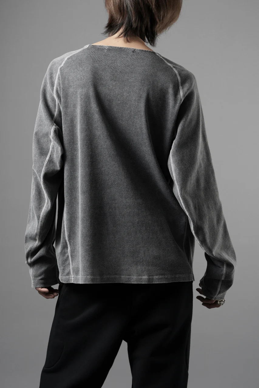 OPPOSE DUALITY ERGONOMIC LS T-SHIRTS / DYED cordura MIXED COTTON (GRAY) - Image 16