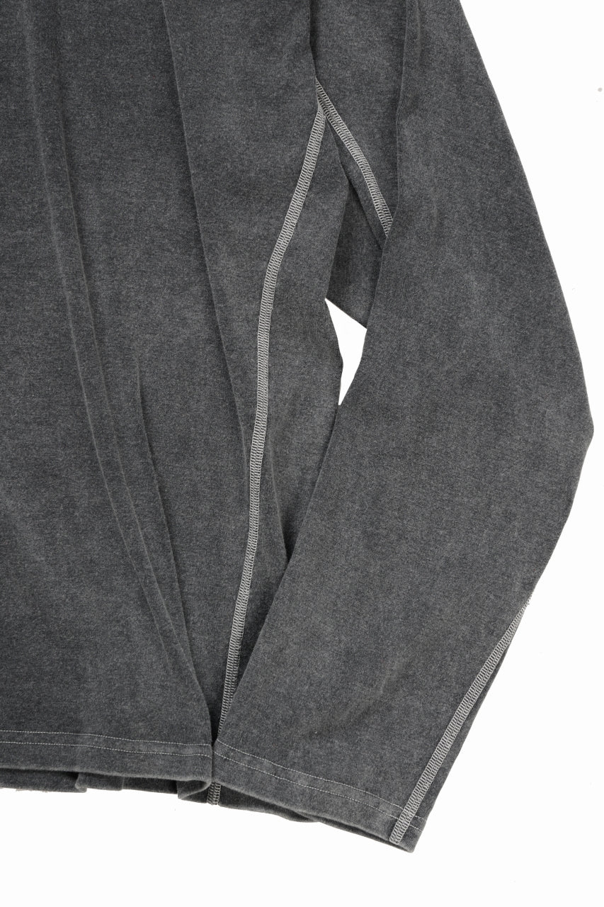 OPPOSE DUALITY ERGONOMIC LS T-SHIRTS / DYED cordura MIXED COTTON (GRAY) - Image 3