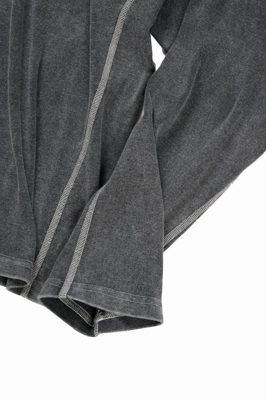 OPPOSE DUALITY ERGONOMIC LS T-SHIRTS / DYED cordura MIXED COTTON (GRAY) - Image 7