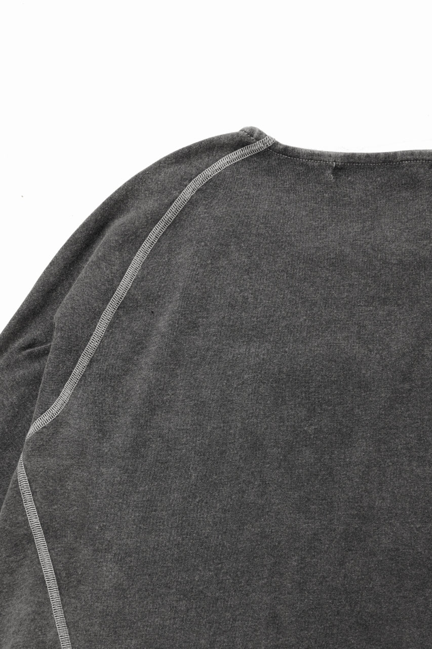 OPPOSE DUALITY ERGONOMIC LS T-SHIRTS / DYED cordura MIXED COTTON (GRAY) - Image 9
