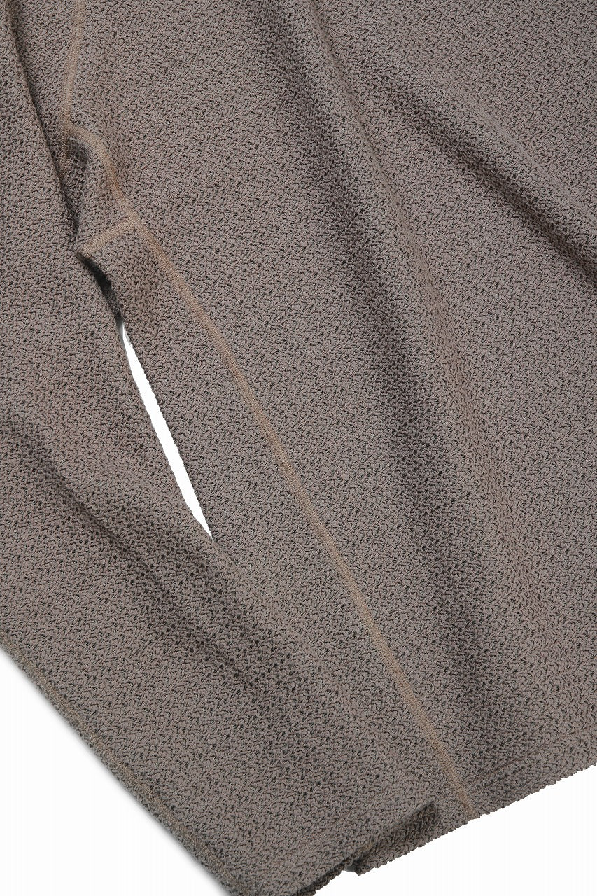 OPPOSE DUALITY ERGONOMIC LS T-SHIRTS / RUSSELL KNIT JERSEY (BEIGE) - Image 6